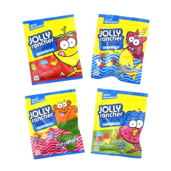 Jolly Rancher – Cannabis Misfit Gummies (600mg THC) - Image 3